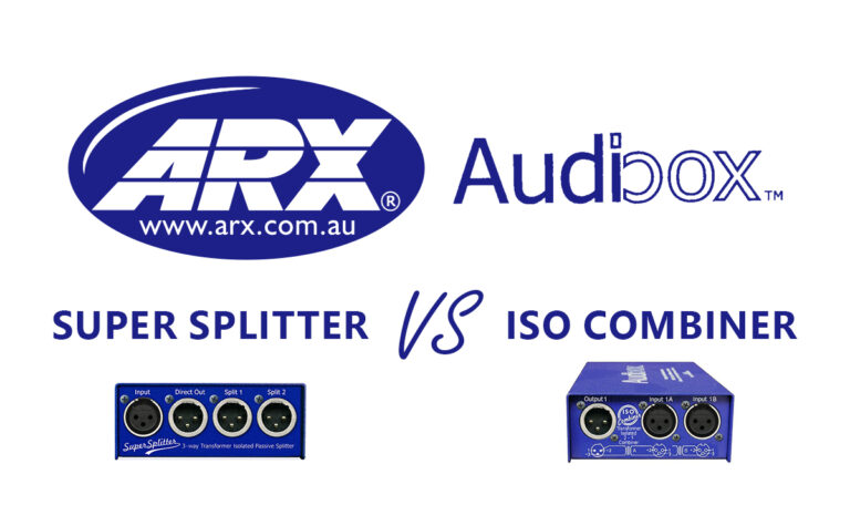 ARX AUDIBOX SERIES: SUPER SPLITTER Vs ISO COMBINER - Audio & Vision