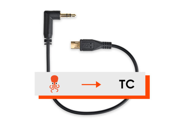 Tentacle to Micro-USB for Sony FX2 / FX3 / FX30 / A7S3 / A1 Timecode Cable