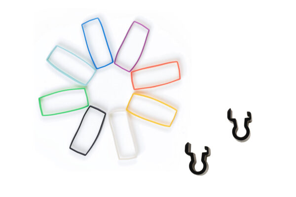 Tentacle Synce E  Silicone Bands Rainow Set And Clamps